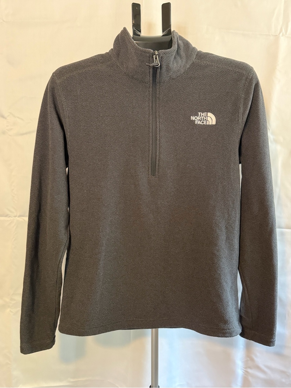 The North Face Men's Fleece Quarter-Zip - Dark Gray